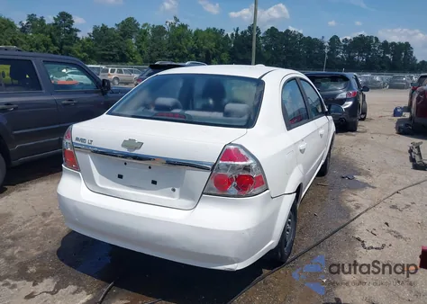 2009 Chevrolet Aveo Lt из США, поврежденный, VIN KL1TD56E79B306087